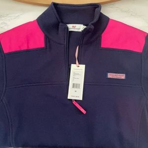 Vineyard vine 1/4 zip pullover  NWT